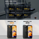 Ulefone Armor X13, 6GB+64GB, IP68/IP69K Rugged Phone