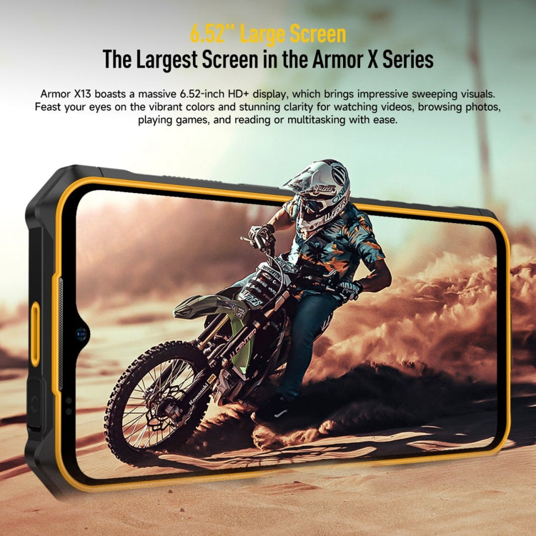 Ulefone Armor X13, 6GB+64GB, IP68/IP69K Rugged Phone