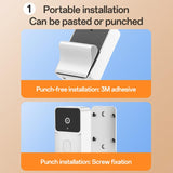 Yesido KM27 4.3 inch TFT Screen 2.4G Wireless Video Intercom Doorbell(White)